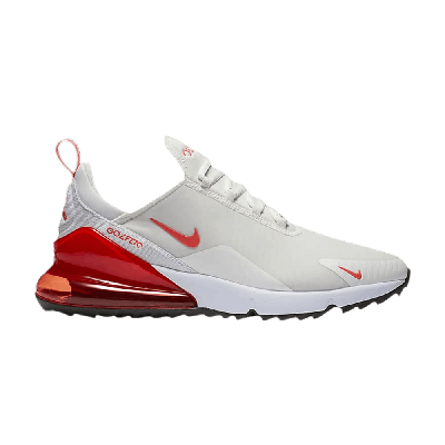 Pre-owned Nike Air Max 270 Golf 'newsprint Magic Ember' In Cream
