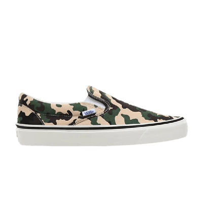 Pre-owned Vans Classic Slip-on 98 Dx 'anaheim Factory - Camo' In Green