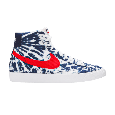 Pre-owned Nike Blazer Mid '77 Vintage 'blue Tie-dye'