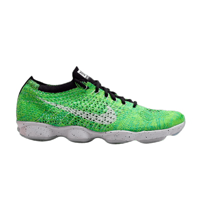 Pre-owned Nike Wmns Flyknit Zoom Agility 'volt Green Glow'
