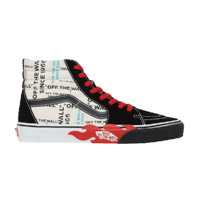 Pre-owned Vans Sk8-hi 'otw Flame' In Black