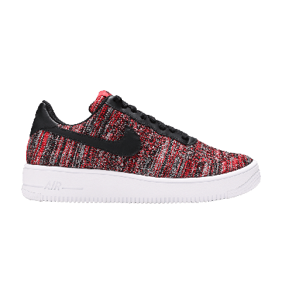 Pre-owned Nike Air Force 1 Flyknit 2.0 'university Red Black'