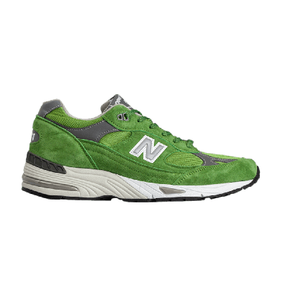 Pre-owned New Balance 991 Made In England 'bright Green'