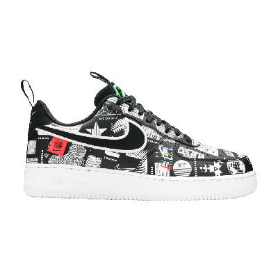 Pre-owned Nike Air Force 1 '07 Lx 'worldwide Pack - Black'