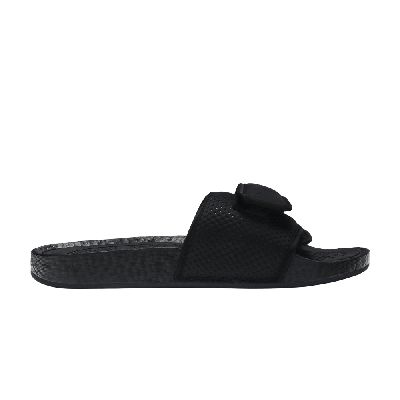 Pre-owned Adidas Originals Pharrell X Boost Slides 'triple Black'