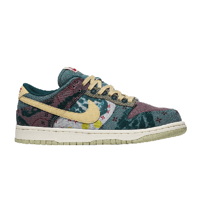 Pre-owned Nike Dunk Low 'community Garden' In Multi-color