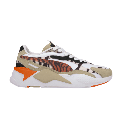 Pre-owned Puma Wmns Rs-x3 'wildcats - Phale Khaki White' In Tan