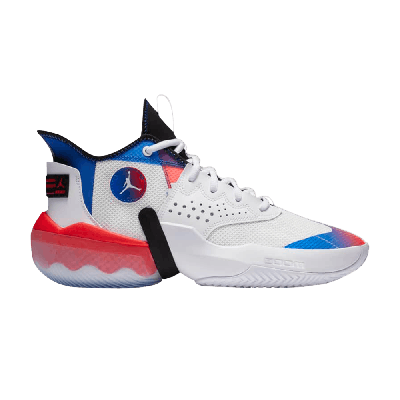 Pre-owned Air Jordan Jordan React Elevation 'white Infrared Royal'
