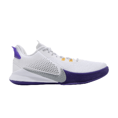 Pre-owned Nike Mamba Fury Ep 'lakers Home' In White