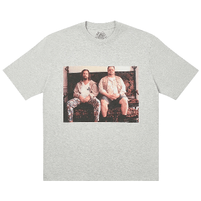 Pre-owned Palace Dude T-shirt 'grey Marl'