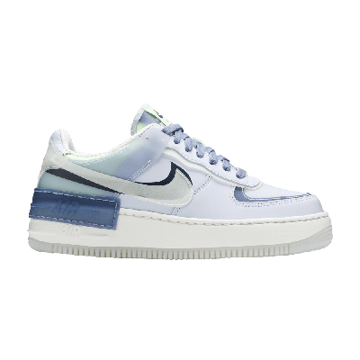 Pre-owned Nike Wmns Air Force 1 Shadow Se 'world Indigo' In Blue