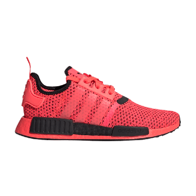 Pre-owned Adidas Originals Nmd_r1 Knit 'signal Pink'