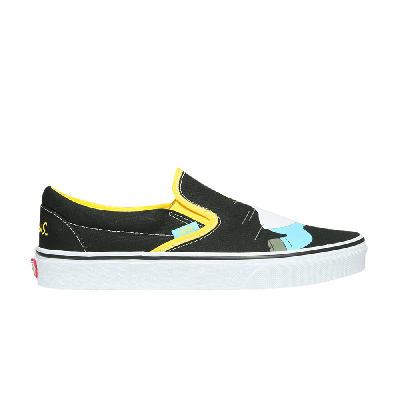 Pre-owned Vans The Simpsons X Classic Slip-on 'homer And Bart' In Black