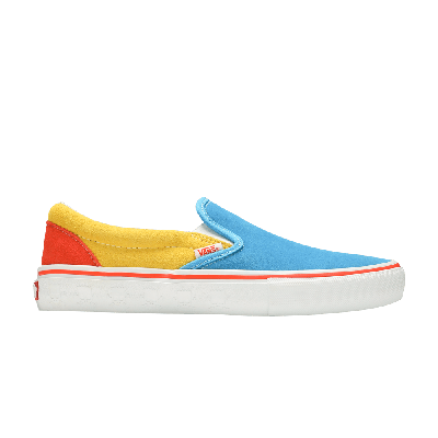 Pre-owned Vans The Simpsons X Slip-on Pro 'bart' In Blue