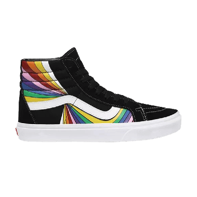 Pre-owned Vans Sk8-hi Reissue 'refract - White' In Black