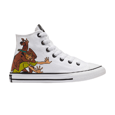 Pre-owned Converse Scooby-doo X Chuck Taylor All Star High 'the Gang And Villains' In White