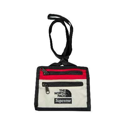 Pre-owned Supreme X North Face Expedition Wallet 'white'