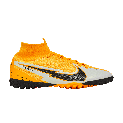 Pre-owned Nike Mercurial Superfly 7 Elite Turf 'laser Orange'