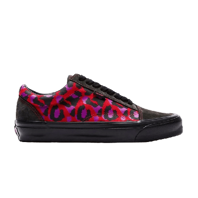 Pre-owned Vans Stray Rats X Vault Ua Old Skool Ns Og Lx 'raven Racing Red'