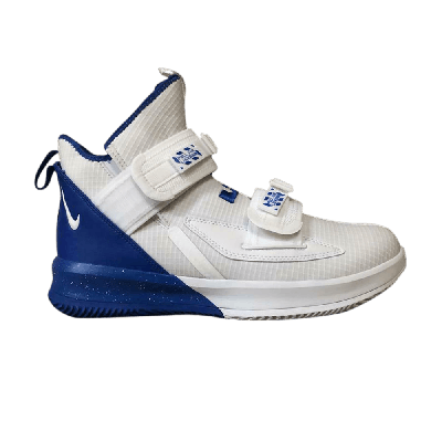 Pre-owned Nike Lebron Soldier 13 Tb 'white Game Royal'