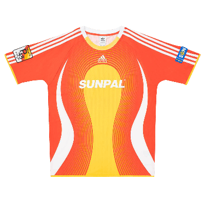 Pre-owned Palace X Adidas Sunpal Football Shirt 'bright Orange'