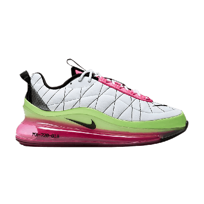 Pre-owned Nike Wmns Air Mx 720-818 'pink Blast Green' In White