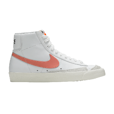 Pre-owned Nike Wmns Blazer '77 Vintage Mid 'atomic Pink' In White