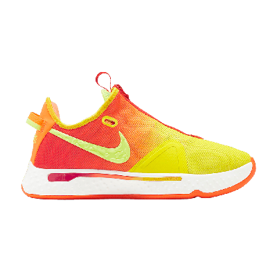 Pre-owned Nike Pg 4 'hot Sauce' In Orange