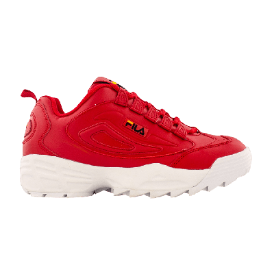 Pre-owned Fila Disruptor 3 'red'