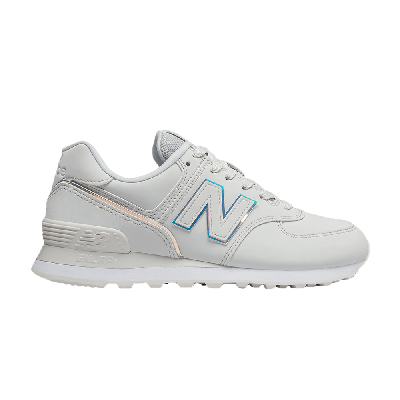 Pre-owned New Balance Wmns 574 'white Iridescent'