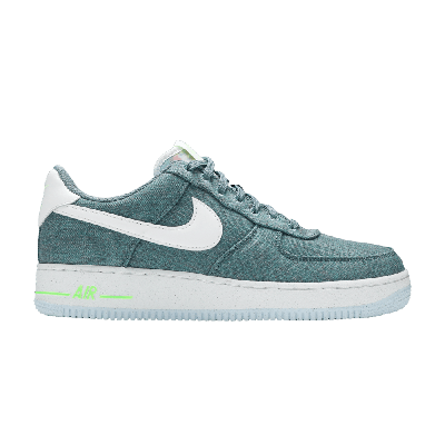 Pre-owned Nike Air Force 1 Low '07 'recycled Canvas Pack - Ozone Blue'