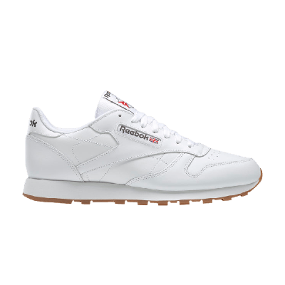 Pre-owned Reebok Classic Leather 'intense White Gum'