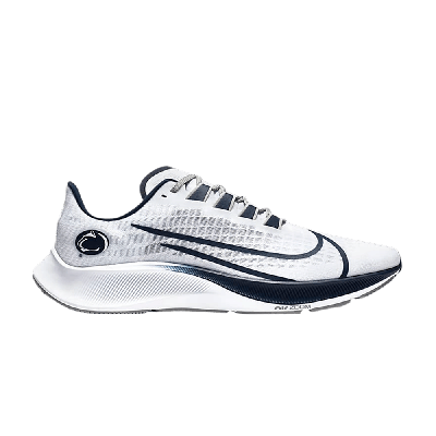 Pre-owned Nike Air Zoom Pegasus 37 'penn State' In White