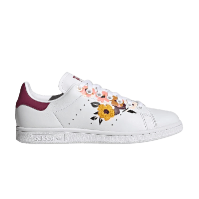 Pre-owned Adidas Originals Her Studio London X Wmns Stan Smith 'autumn Floral' In White
