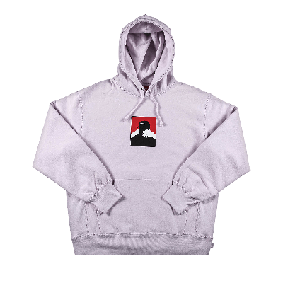 Pre-owned Supreme Portrait Hooded Sweatshirt 'light Purple'