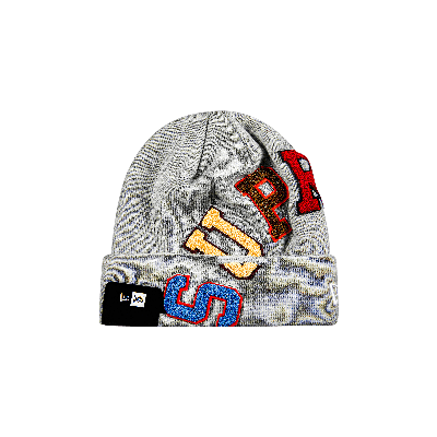 Pre-owned Supreme X New Era Big Arc Beanie 'heather Grey'