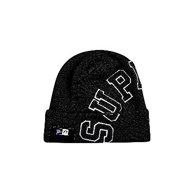 Pre-owned Supreme X New Era Big Arc Beanie 'black'