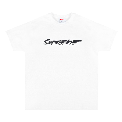 Pre-owned Supreme Kids'  Futura Logo Tee 'white'