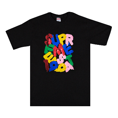 Pre-owned Supreme Balloons Tee 'black'