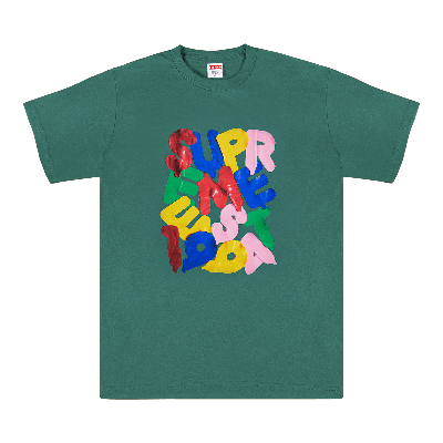 Pre-owned Supreme Balloons Tee 'dark Teal'