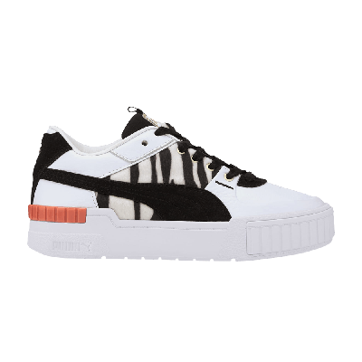 Pre-owned Puma Wmns Cali Sport 'wildcats' In White