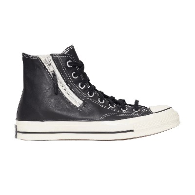Pre-owned Converse Chuck 70 Side Zip High 'black Egret'