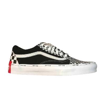 Pre-owned Vans Old Skool 'checkerboard Disarray' In Black