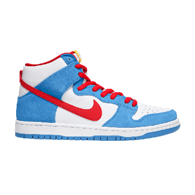 Nike Sb Dunk High "doraemon" Sneakers In Blue