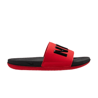 Pre-owned Nike Offcourt Slide 'black University Red'
