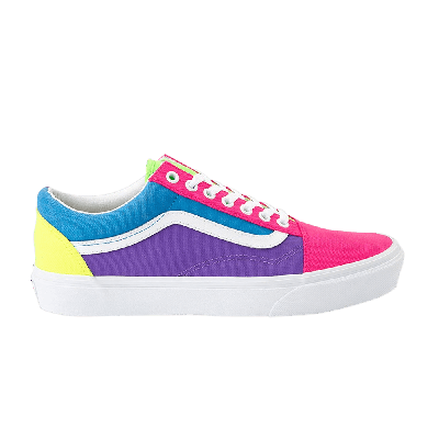 Pre-owned Vans Old Skool 'color Block' In Multi-color