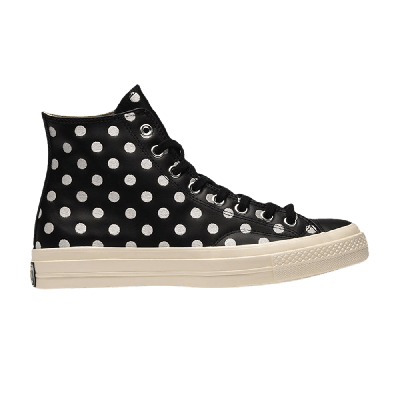 Pre-owned Converse Chuck Taylor All Star 70 High 'polka Dots' In Black