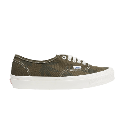 Pre-owned Vans Og Authentic Lx 'island Leaf - Military Olive' In Green