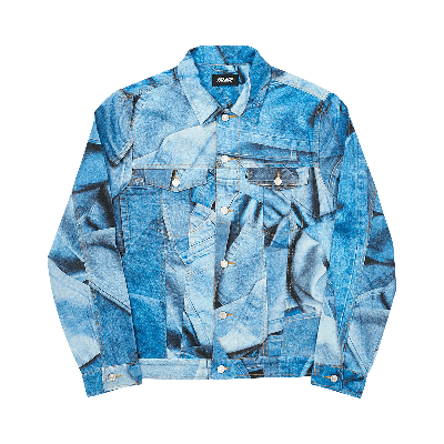 Pre-owned Palace Double Denim Jacket 'blue'