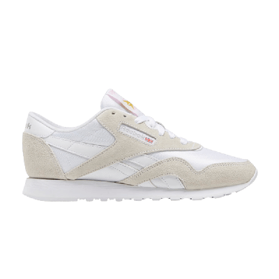 Pre-owned Reebok Wmns Classic Nylon 'white Light Grey' 2020